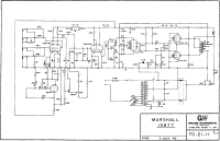 Marshall 1987T-50W - Schematic 
